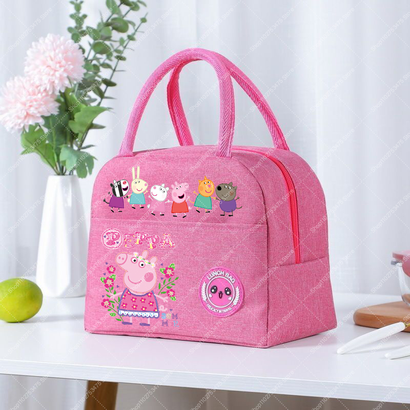 Food Storage Roll Bags - Girl Anime Cute Lunch Tote Cartoon