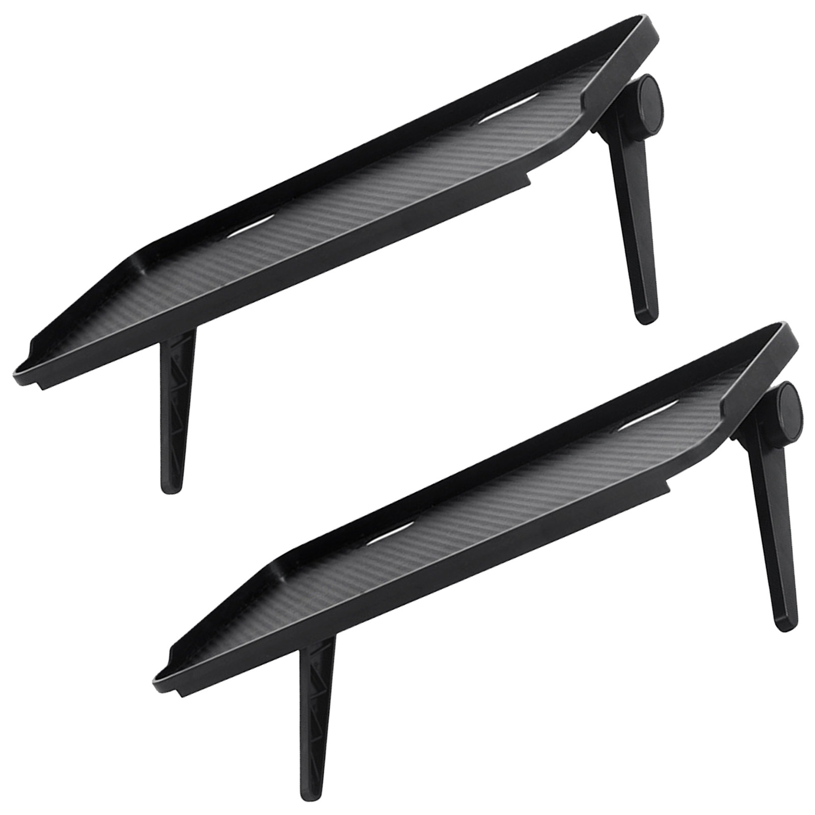 Food Storage Boxes - 2Pcs TV Set Top Box Shelf