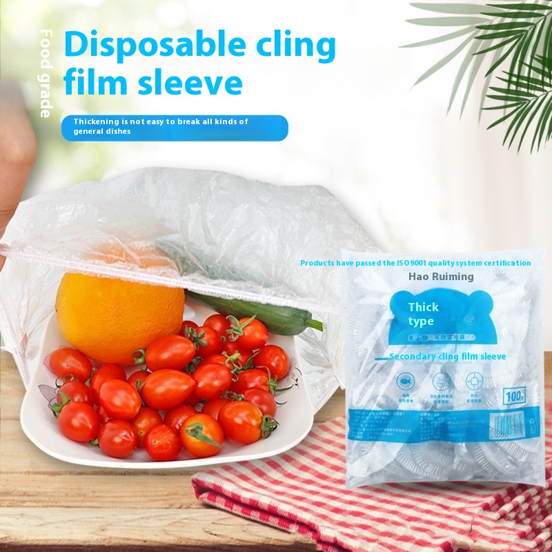 Food Storage Roll Bags - 100pcs disposable food wrap, fruit preservation