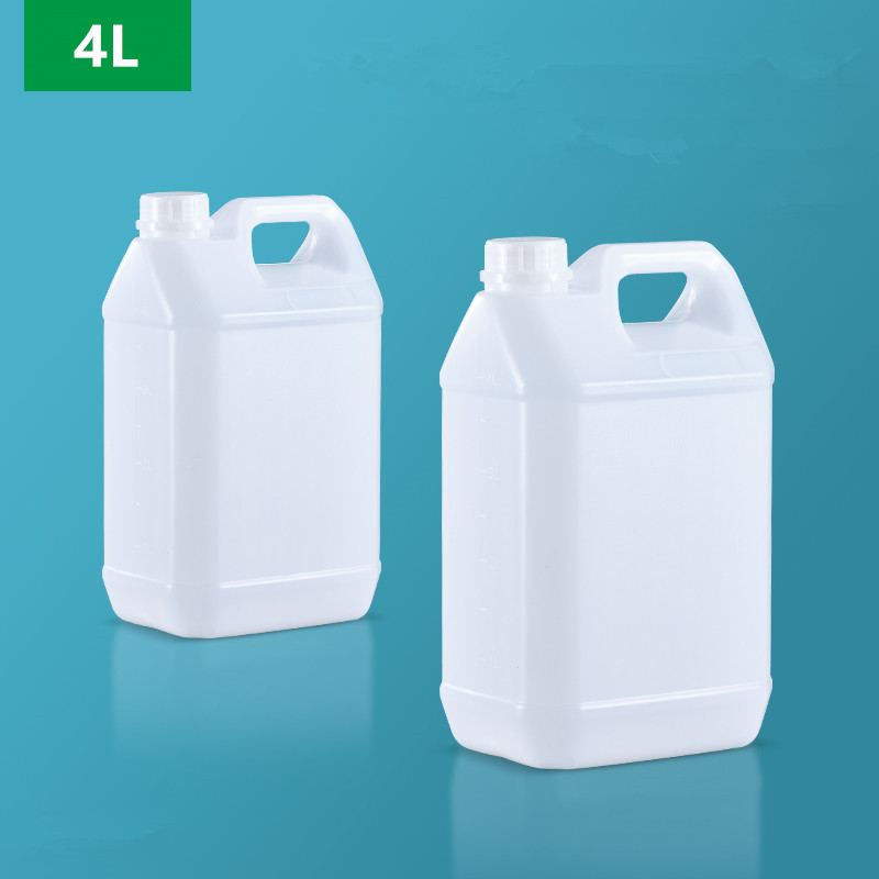 Food Storage Drums - Empty 4L Square Plastic Jerry can