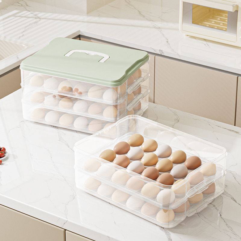 Food Storage Boxes - Egg storage box refrigerator specific food
