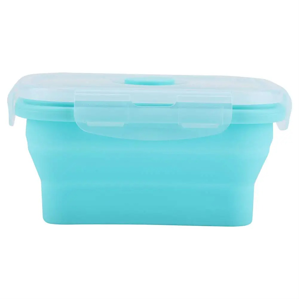 Food Storage Boxes - 4 Sizes Collapsible Silicone Food Container