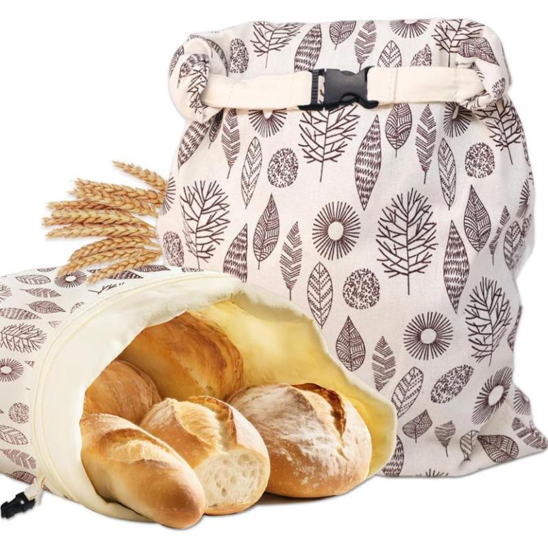 Food Storage Reusable Bags - 1Pcs Bread Preservation Bag Linen Reusable