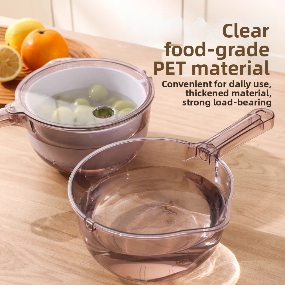 Food Storage Handling - Long Handle Vegetable Drain Basket Double
