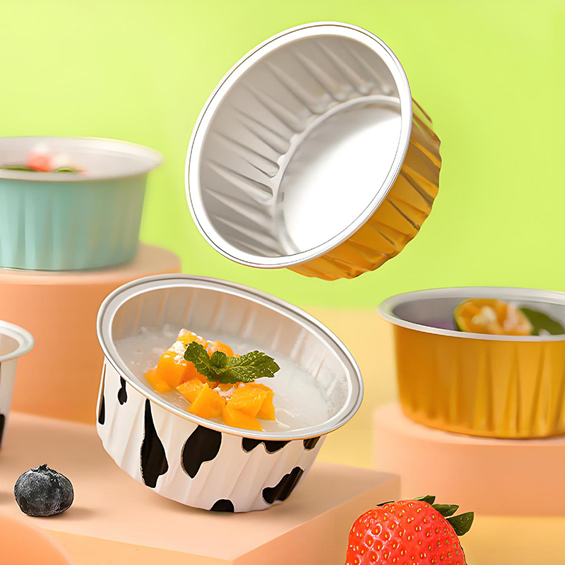 Food Storage With Lids - 10/20/30Pcs Round Baking Cups Tin Paper