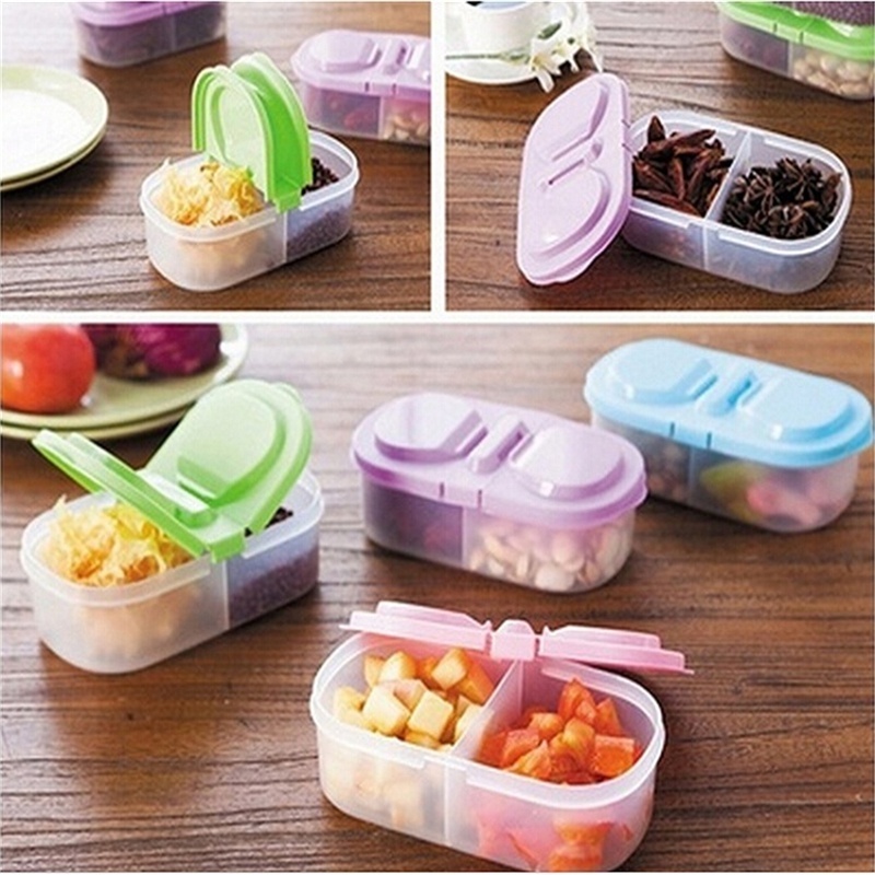 Food Storage Roll Bags - Portable Plastic Protector Case Container Trip