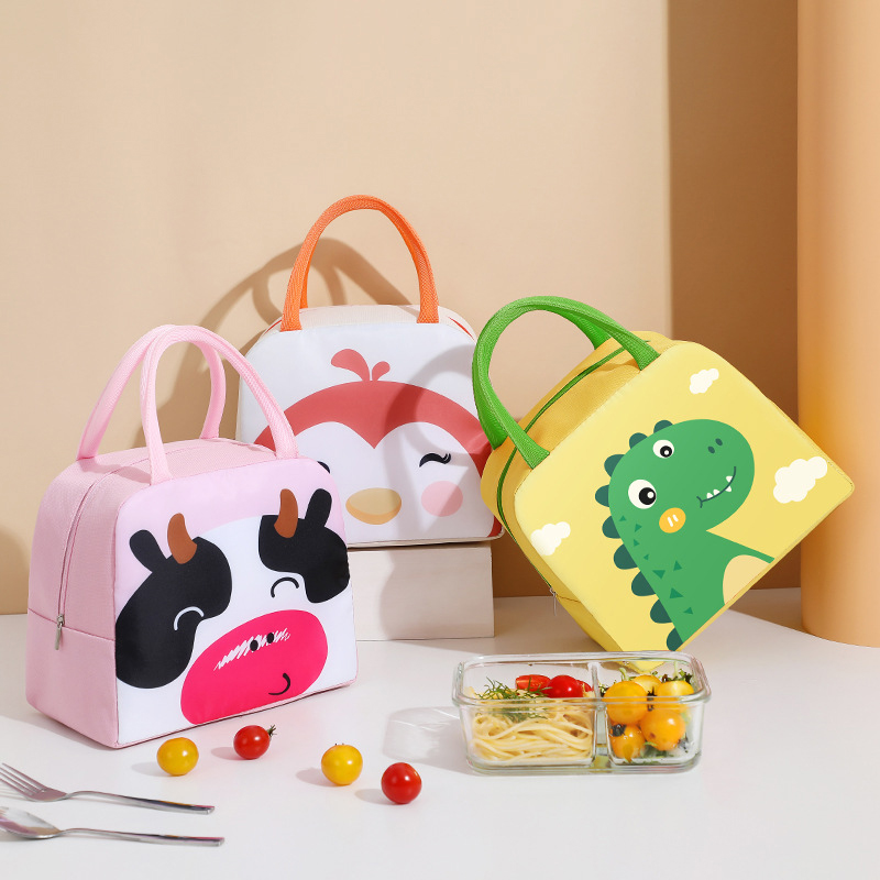 Food Storage Roll Bags - Cartoon Cute Lunch Bag For Children
