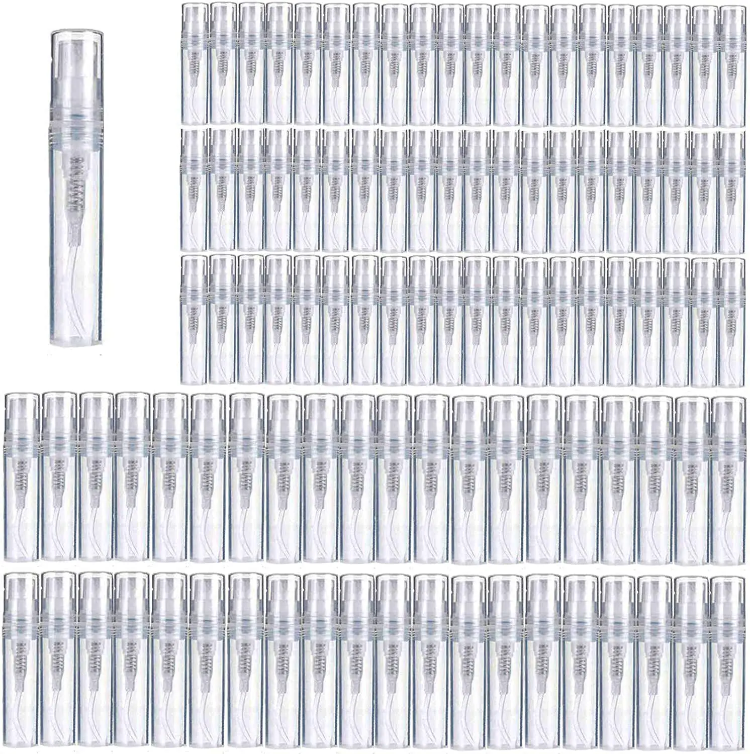 Food Storage Drums - 100Pcs 2ml 3ml 5ml Mini Plastic