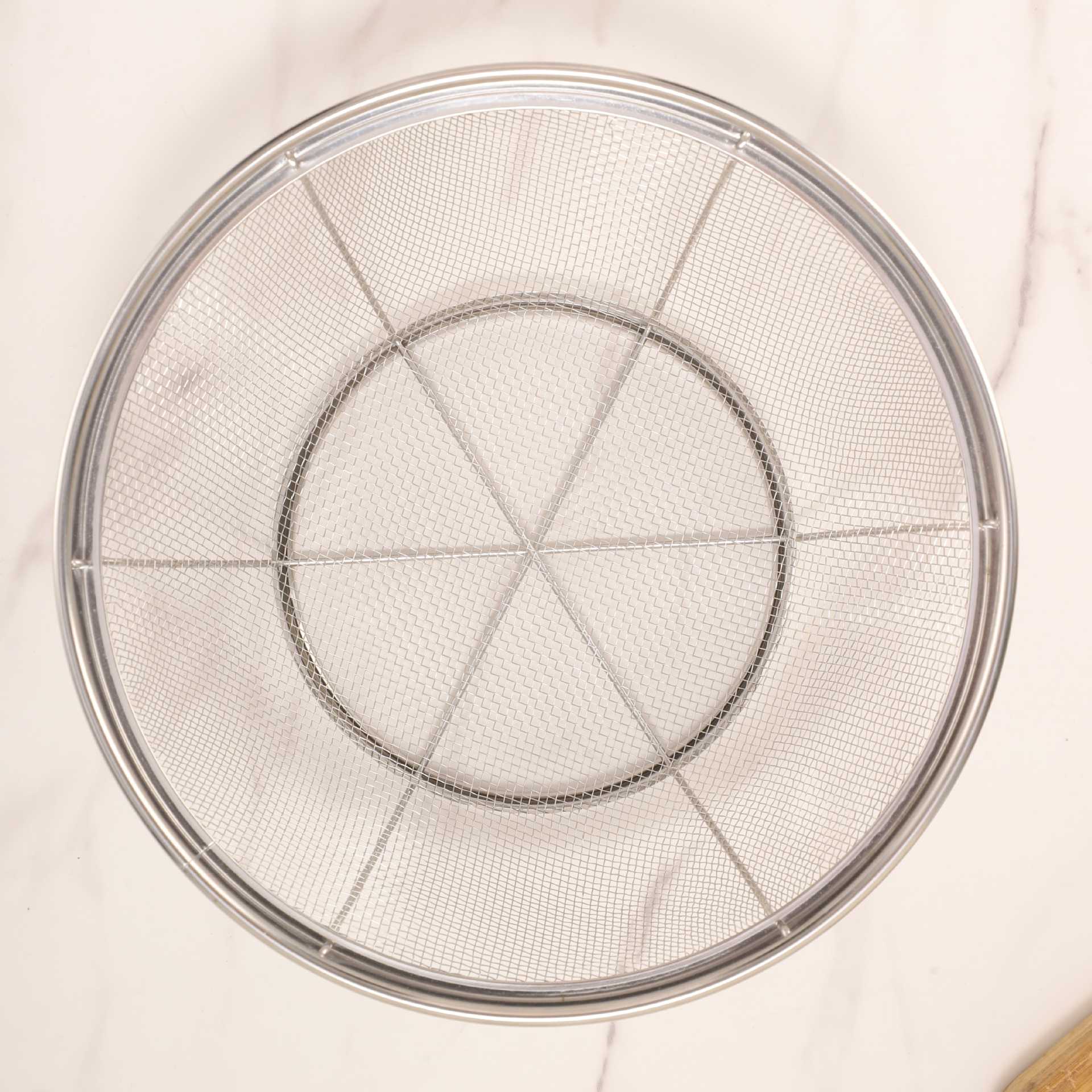 Food Storage And Preparation - Stainless Steel Kitchen Vegetable Drainer Bowl