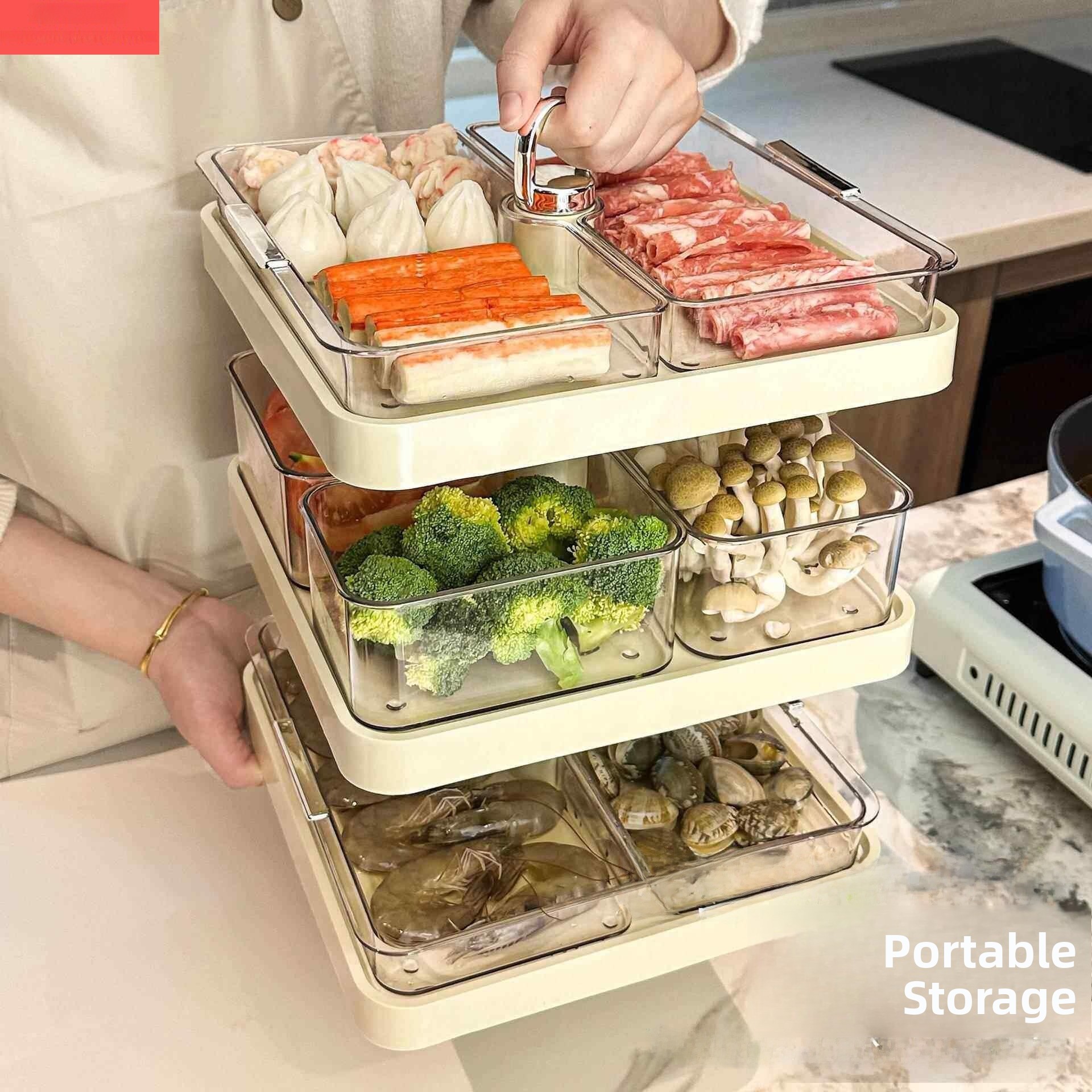 Multifunctional Rotatable Grid - Food Storage And Preparation review and price