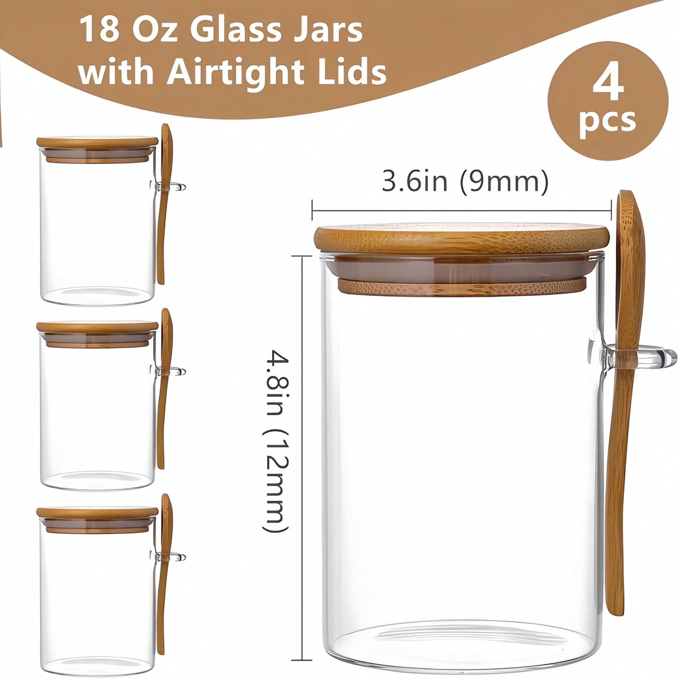 4-Piece Storage Set (Including - Food Storage With Glass Lids review and price