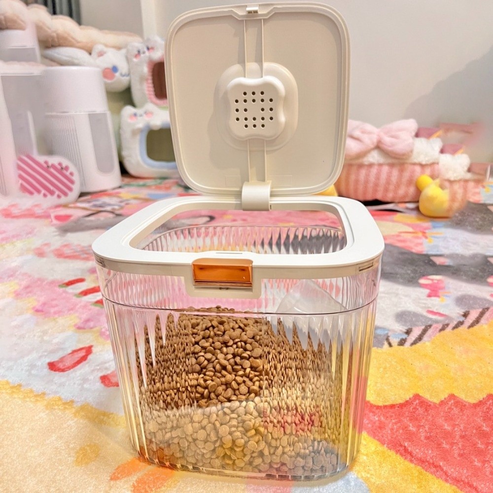 Flip Cover Dog Food Storage Co - Food Storage Pet review and price