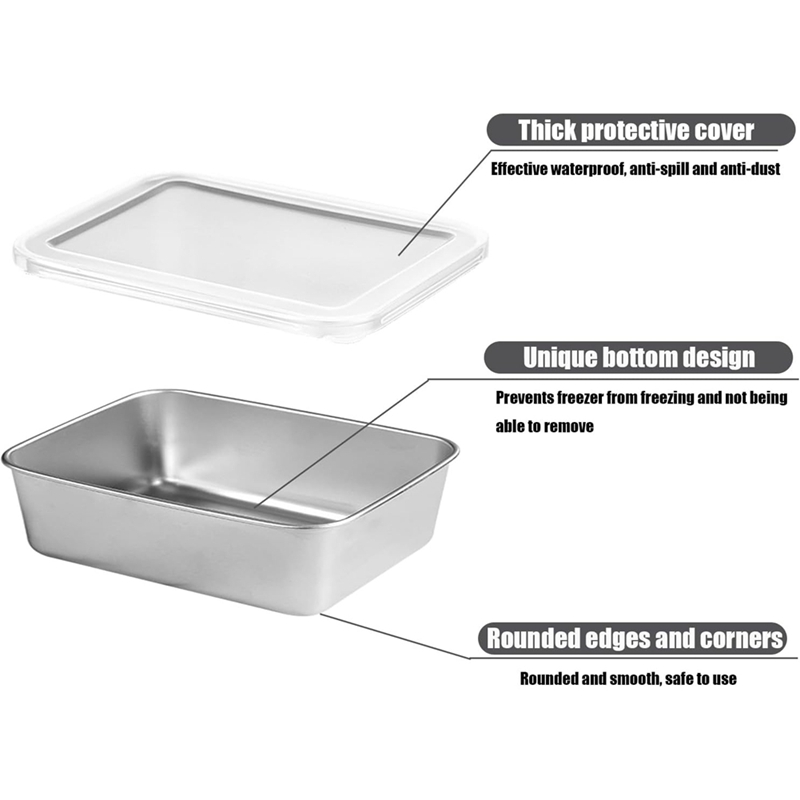 Stainless Steel Containers for - Food Storage Boxes review and price