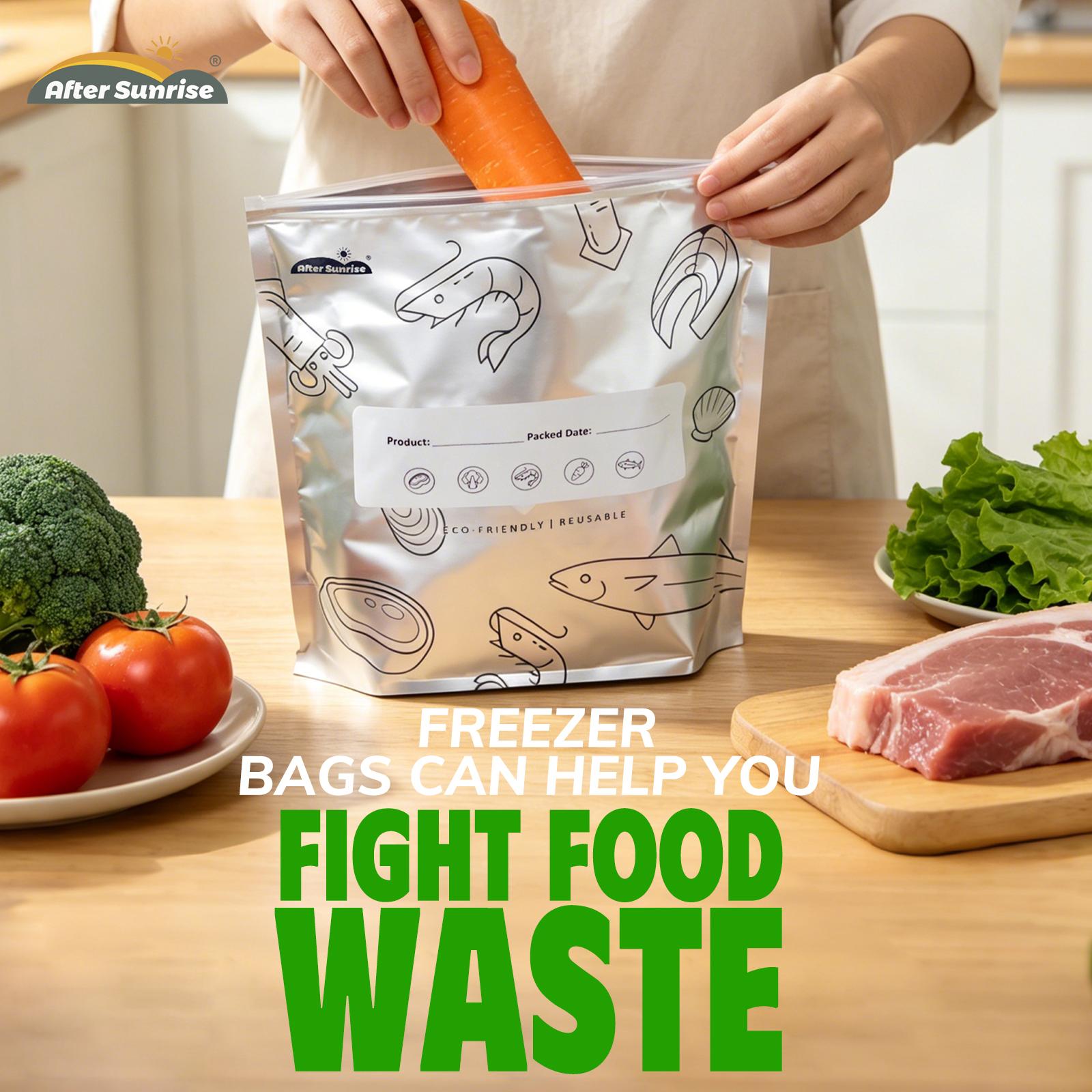【Refrigerated Food】Reusable Al - Food Storage Reusable Bags review and price