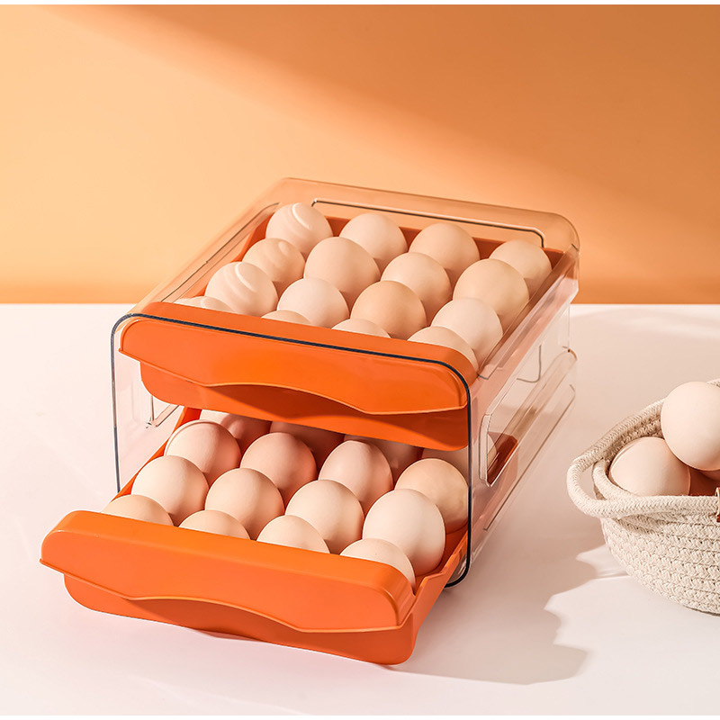 Double Layer Egg Storage Box w - Food Storage Drawers review and price