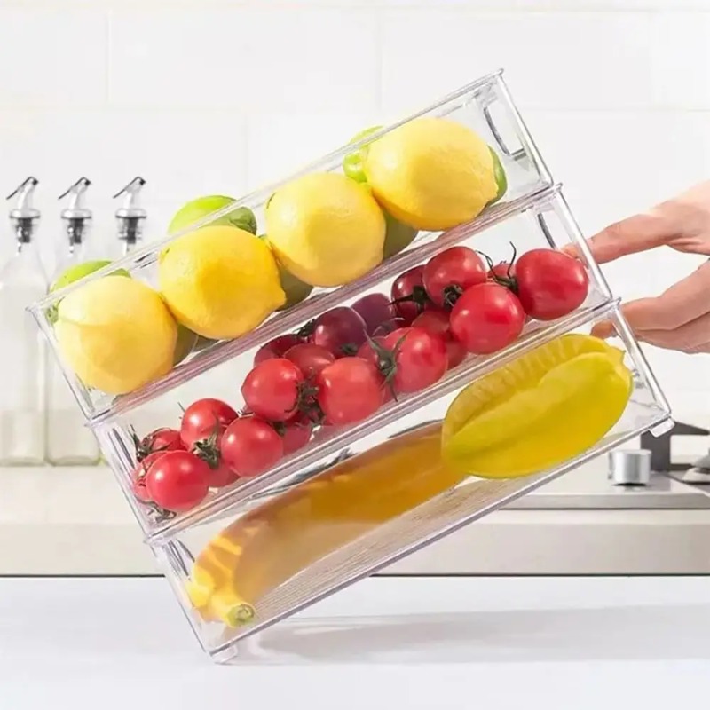 Drawer Organizer Bin Clear Sta - Food Storage Drawers review and price