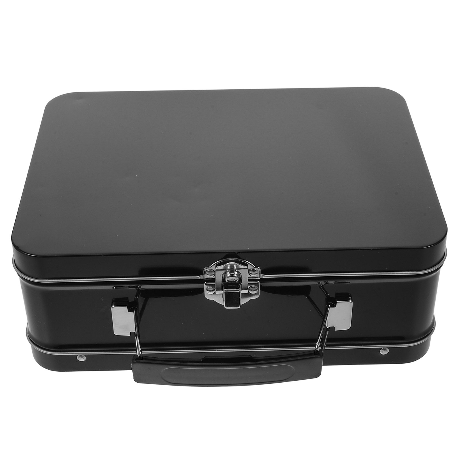 Metal Lunch Tin Rectangular Em - Food Storage Handling review and price