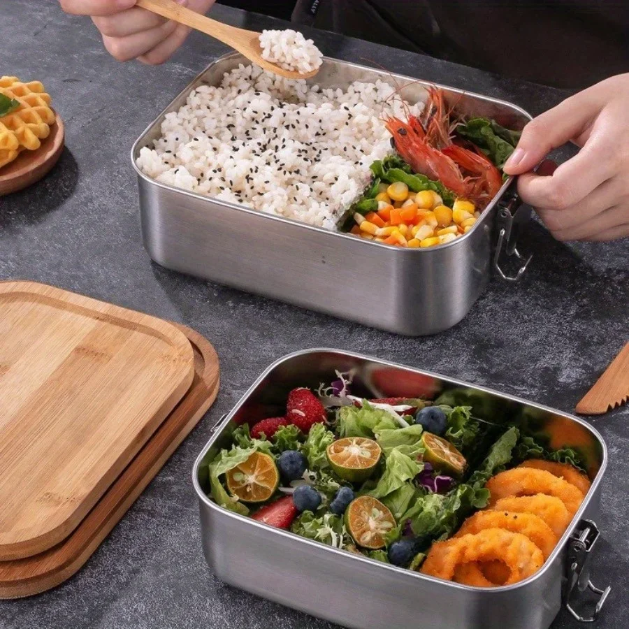 New 304 Stainless Steel Bamboo - Food Storage Stainless Steel review and price