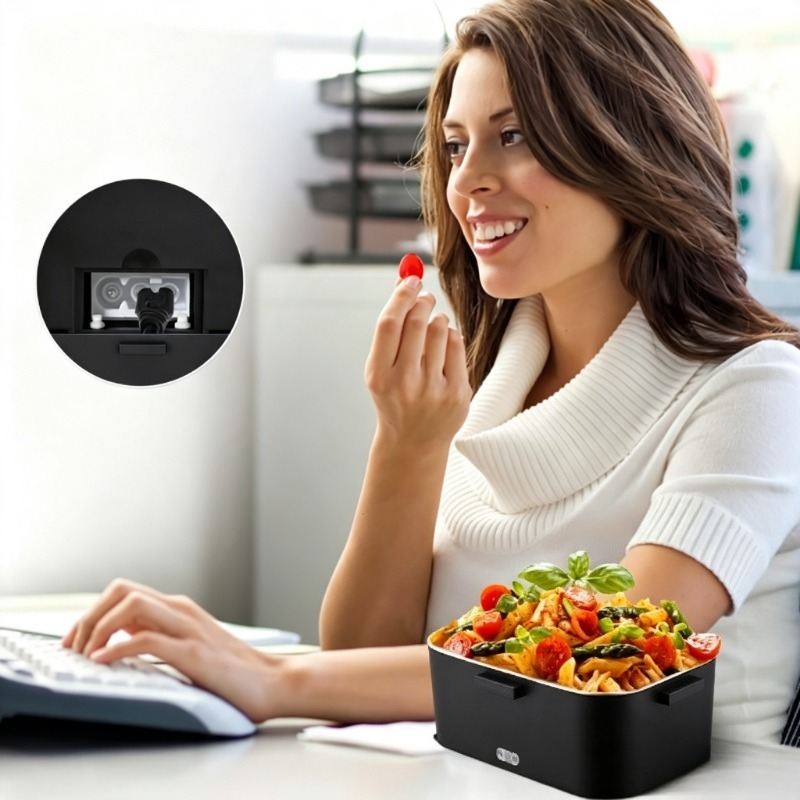 Electric Heated Lunch Box 110V - Food Storage Warmer review and price