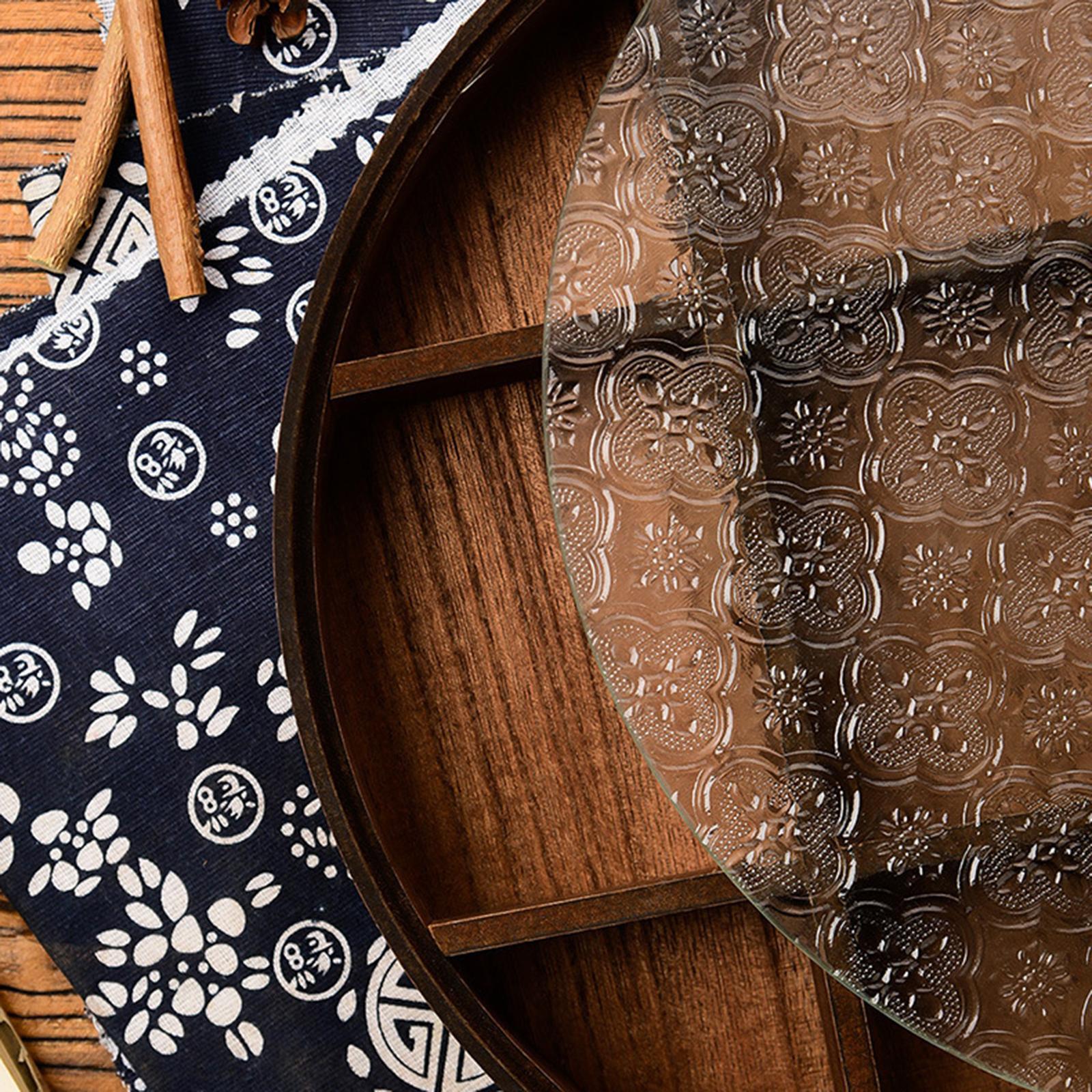 Large Capacity Wooden Serving  - Food Storage With Glass Lids review and price