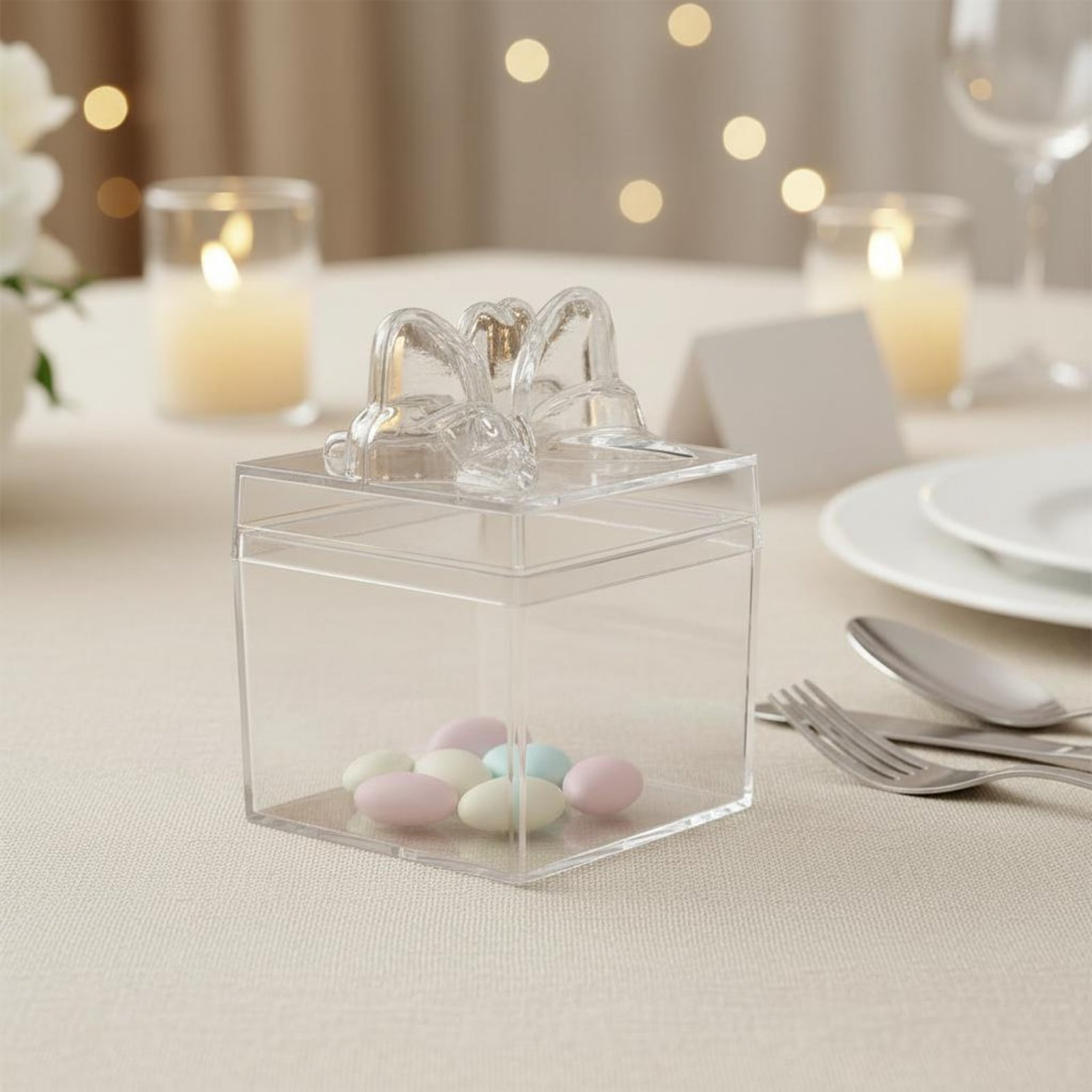 Clear Plastic Candy Box with R - Food Storage Boxes review and price