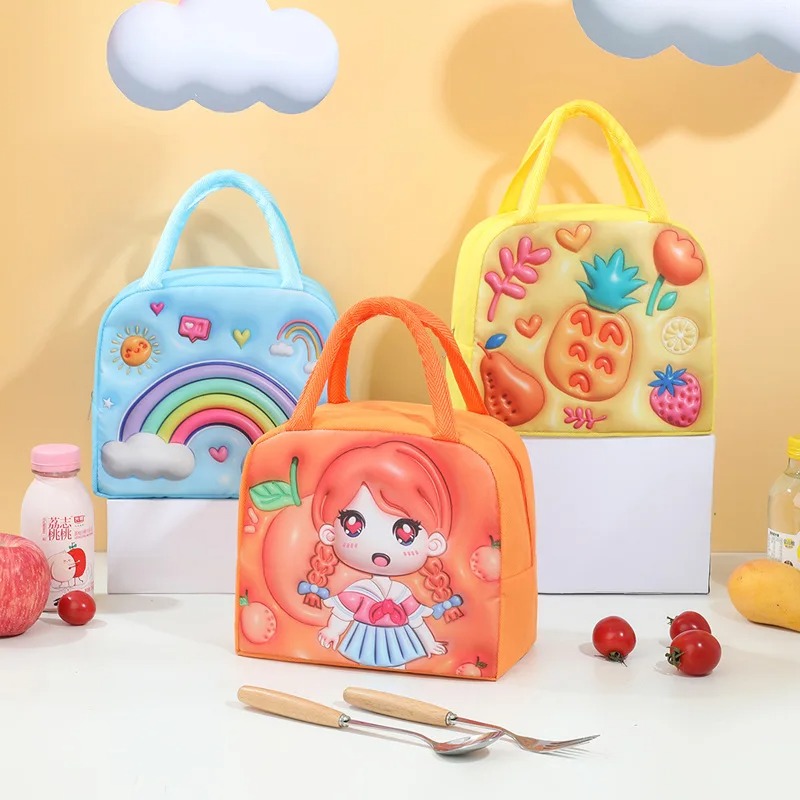 Children's Lunch Box Bag 3D Ca - Food Storage Roll Bags review and price