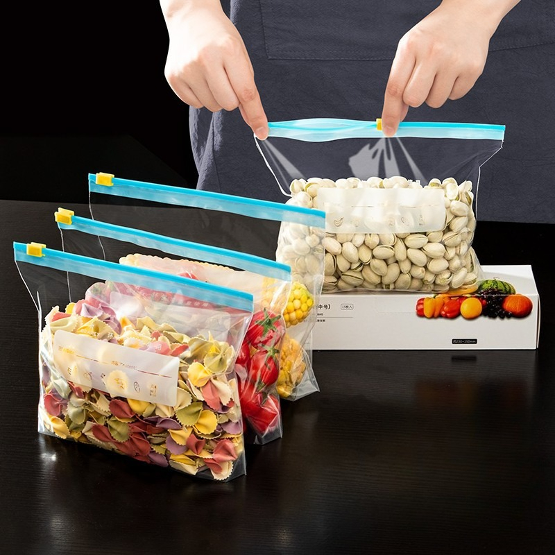 Zip Lock Food Storage Bags, Th - Food Storage Reusable Bags review and price