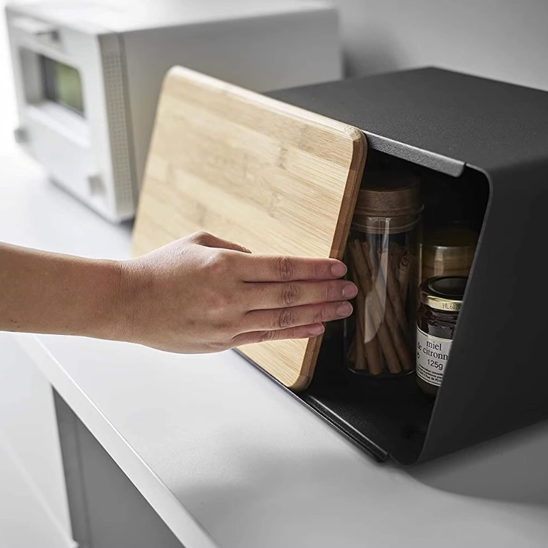 Bamboo Bread Box for Kitchen S - Food Storage Handling review and price