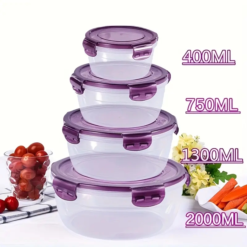 4 Plastic Food Storage Contain - Food Storage And Preparation review and price