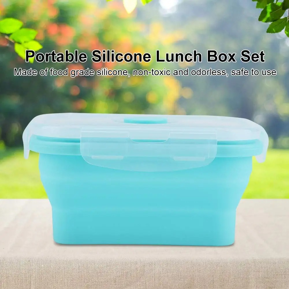 4 Sizes Collapsible Silicone F - Food Storage Boxes review and price