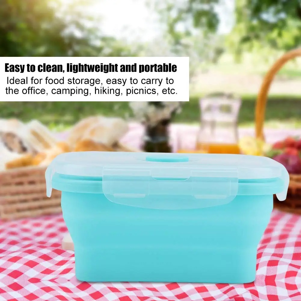 4 Sizes Collapsible Silicone F - Food Storage Boxes review and price