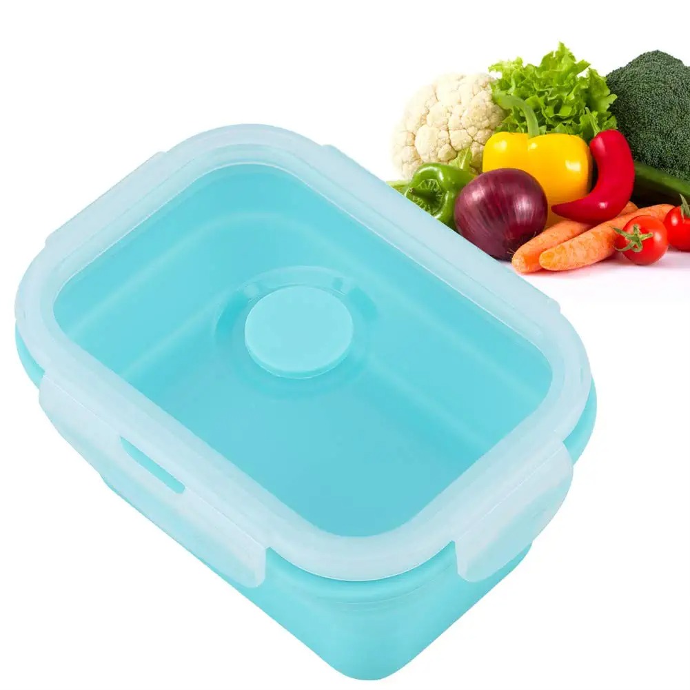 4 Sizes Collapsible Silicone F - Food Storage Boxes review and price