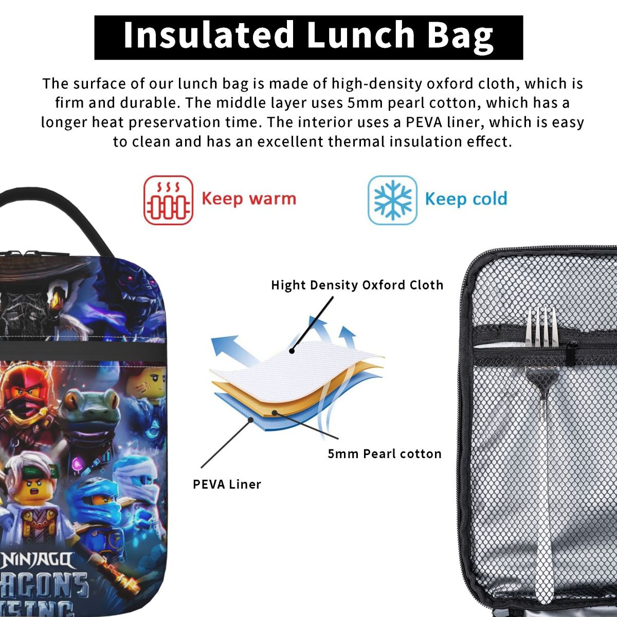 Custom N-Ninjagos Hero Team Re - Food Storage Warmer review and price
