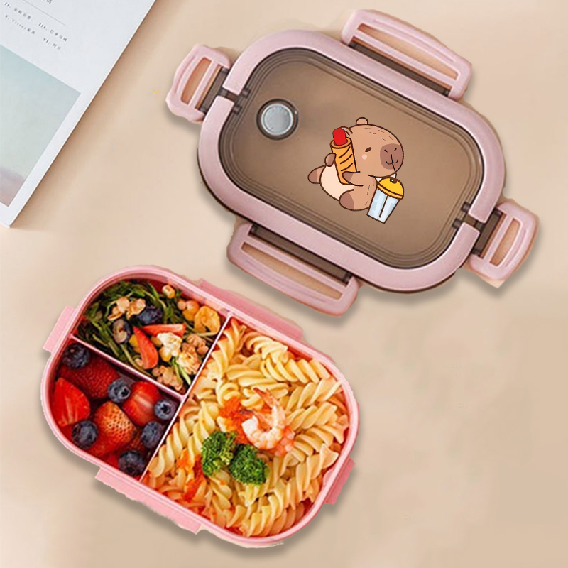 Capybara Bento Lunch Box Anime - Food Storage Boxes review and price