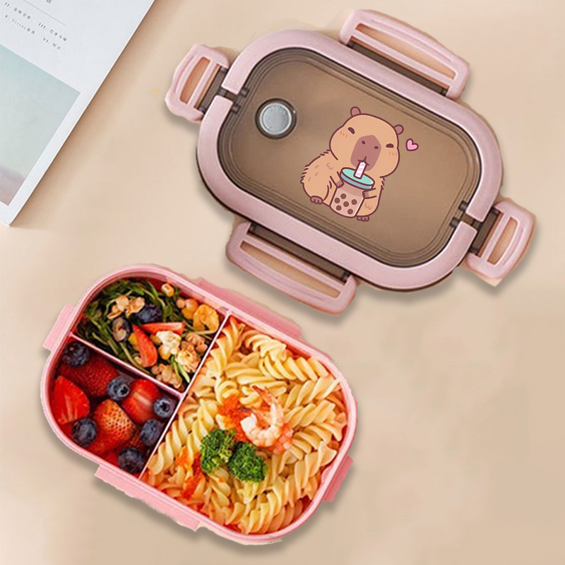 Capybara Bento Lunch Box Anime - Food Storage Boxes review and price