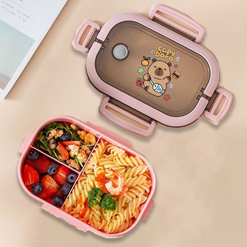 Capybara Bento Lunch Box Anime - Food Storage Boxes review and price