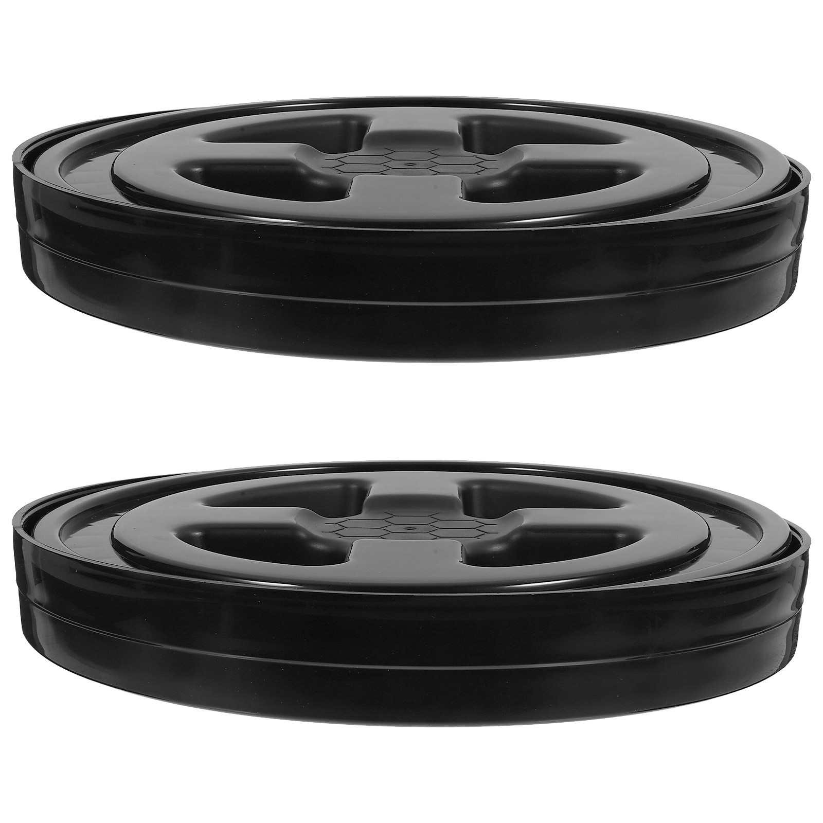 2Pcs Lock Bucket Lid Airtight  - Food Storage Pet review and price