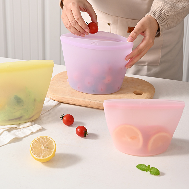 Self-Sealing Silicone Storage  - Food Storage Reusable Bags review and price