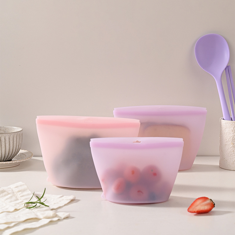 Self-Sealing Silicone Storage  - Food Storage Reusable Bags review and price