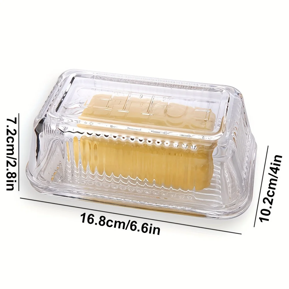 Creative Clear Butter Dish Wit - Food Storage With Glass Lids review and price