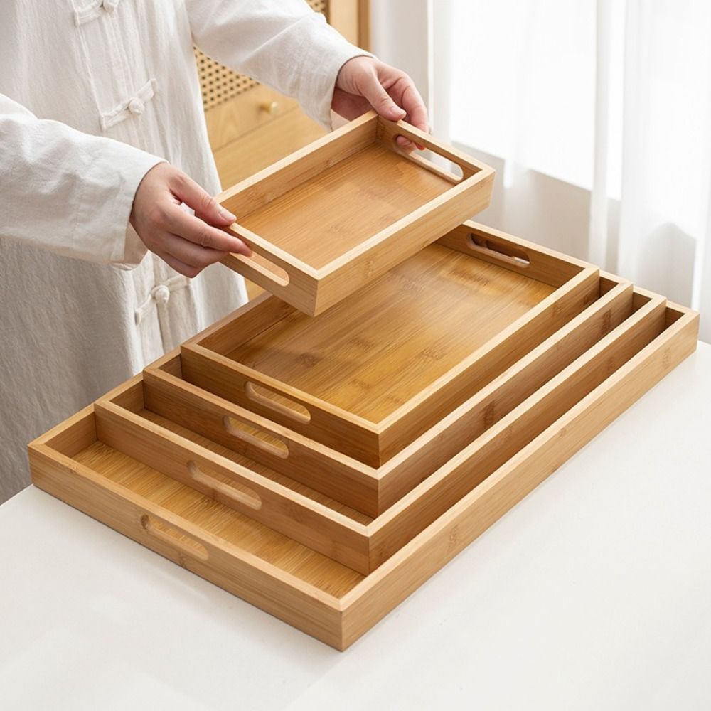 Decorate Tray Rectangular Bamb - Food Storage Handling review and price