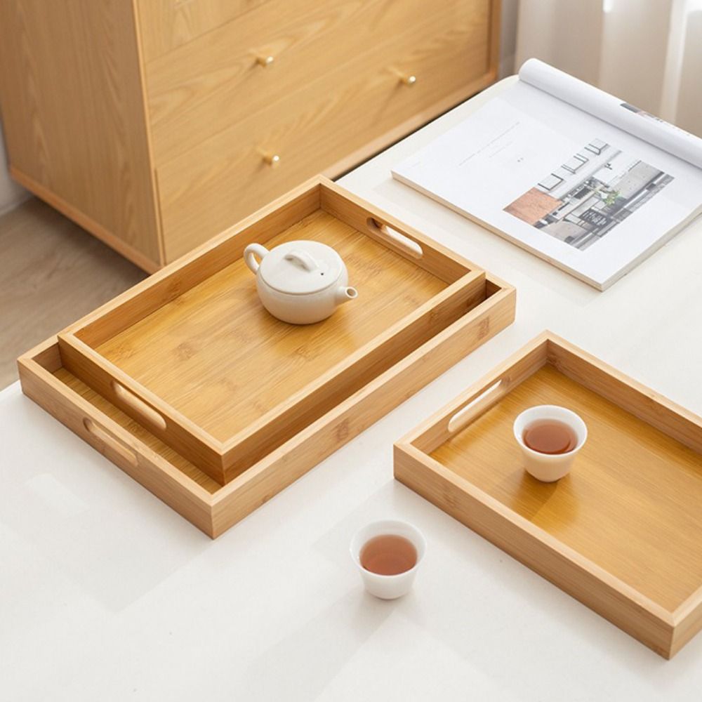 Decorate Tray Rectangular Bamb - Food Storage Handling review and price