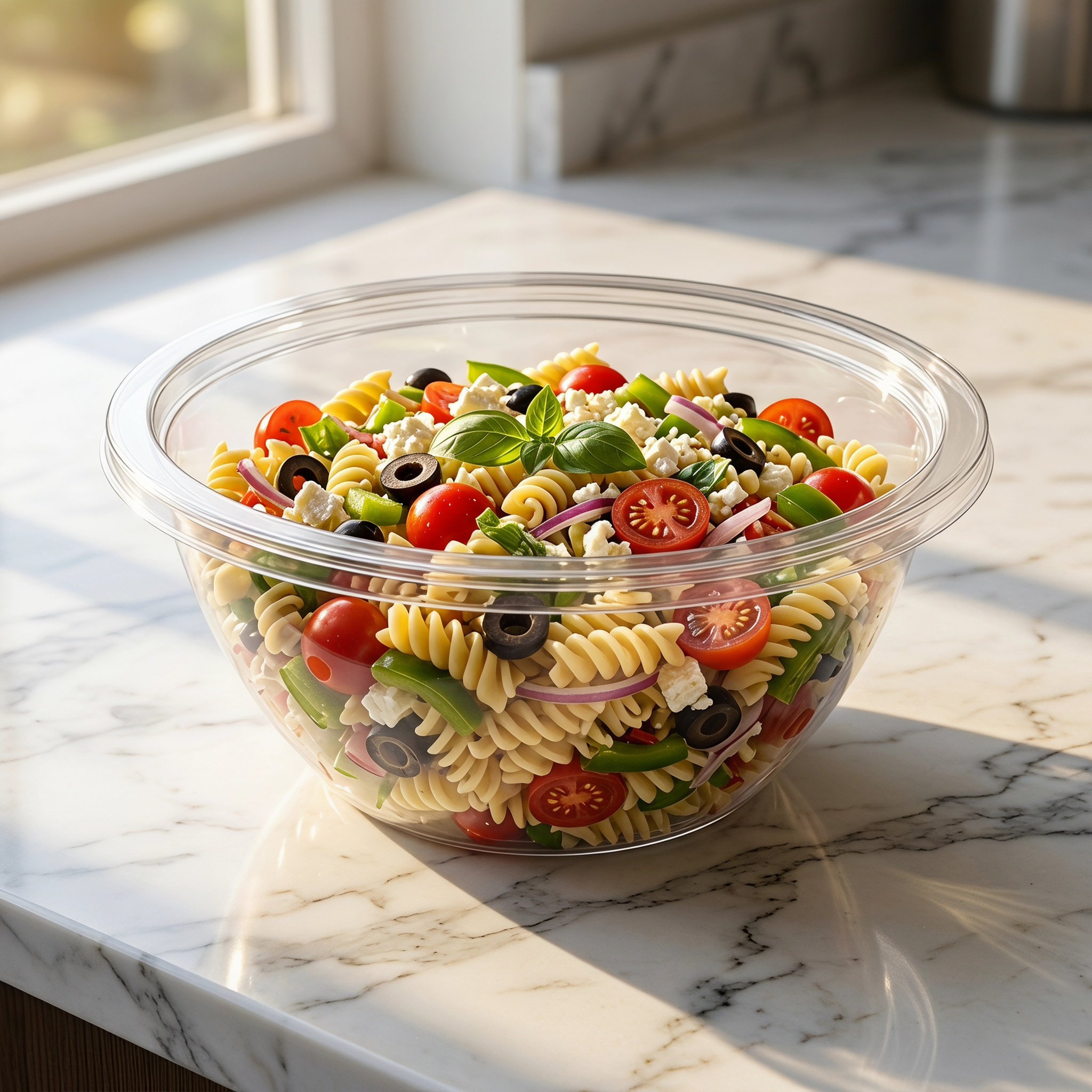 2Sets Clear Salad Mixing Bowls - Food Storage With Lids review and price