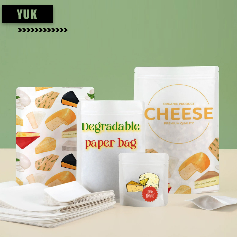 Customized Degradable Kraft Pa - Food Storage Of Plants review and price