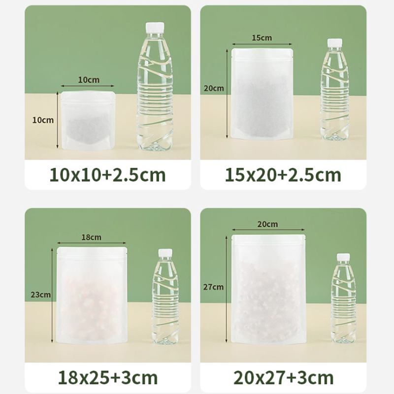 Customized Degradable Kraft Pa - Food Storage Of Plants review and price