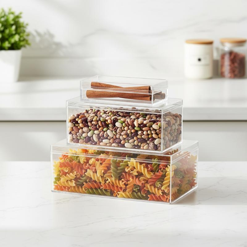 Thickened Rectangular Acrylic  - Food Storage Of Plants review and price