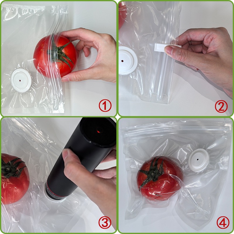 New Reusable Air Vacuum Storag - Food Storage Roll Bags review and price