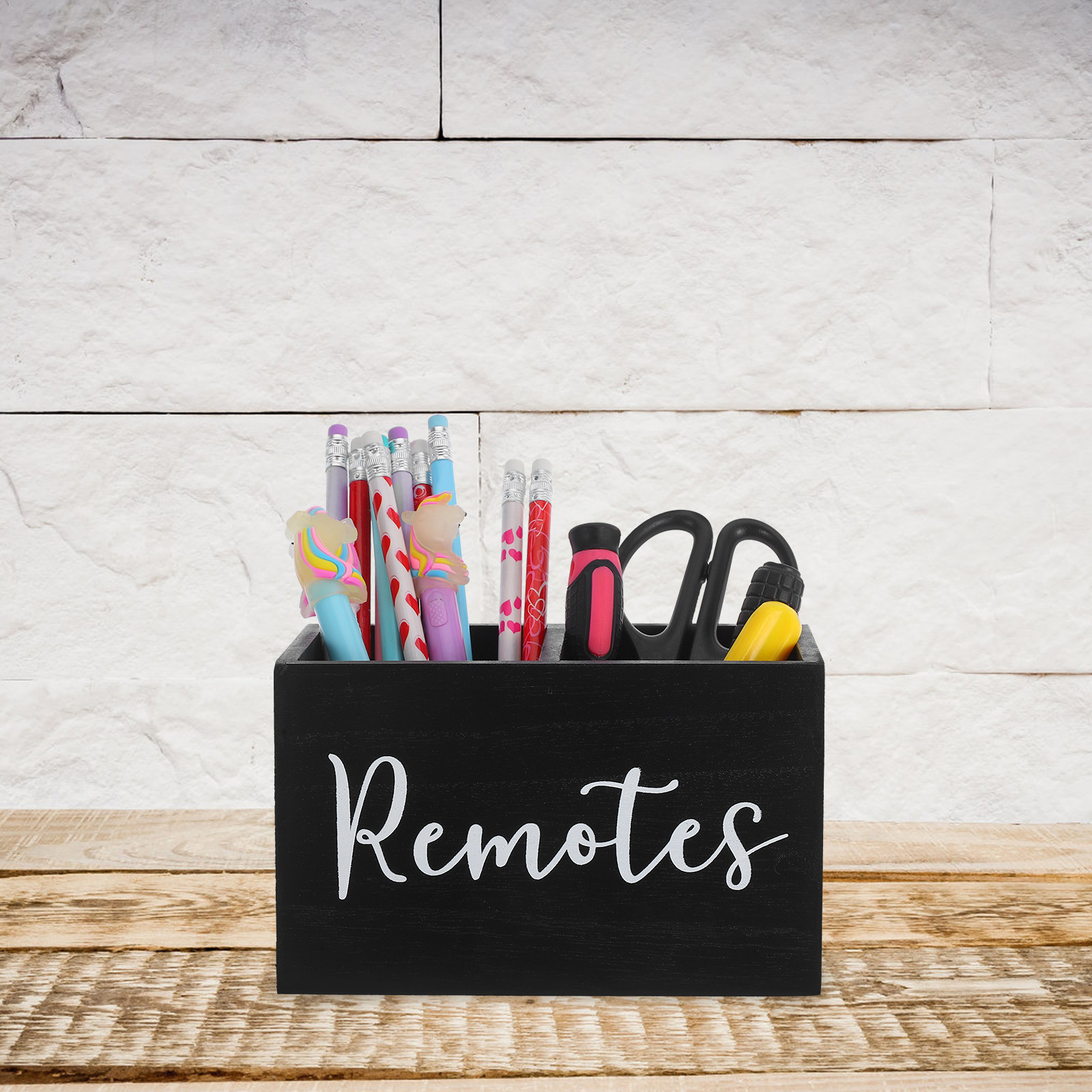 Wooden Remote Control Holder D - Food Storage Boxes review and price