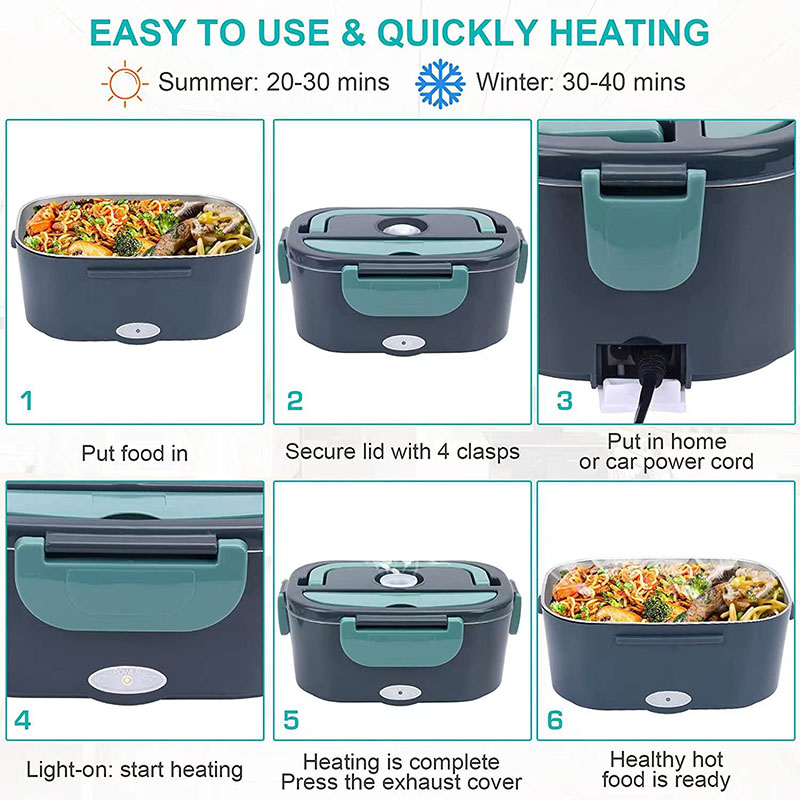 1.5 L 60W Electric Lunch Box F - Food Storage Warmer review and price