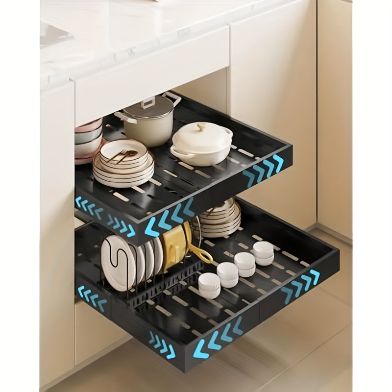Pull Out Tray Organizer Kitche - Food Storage Drawers review and price